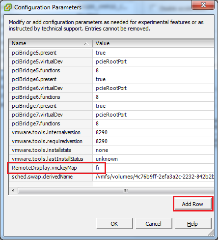 Config Parameters